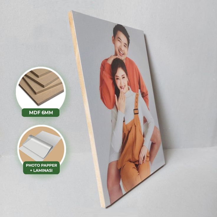 Cetak Foto Premium + Laminasi & MDF