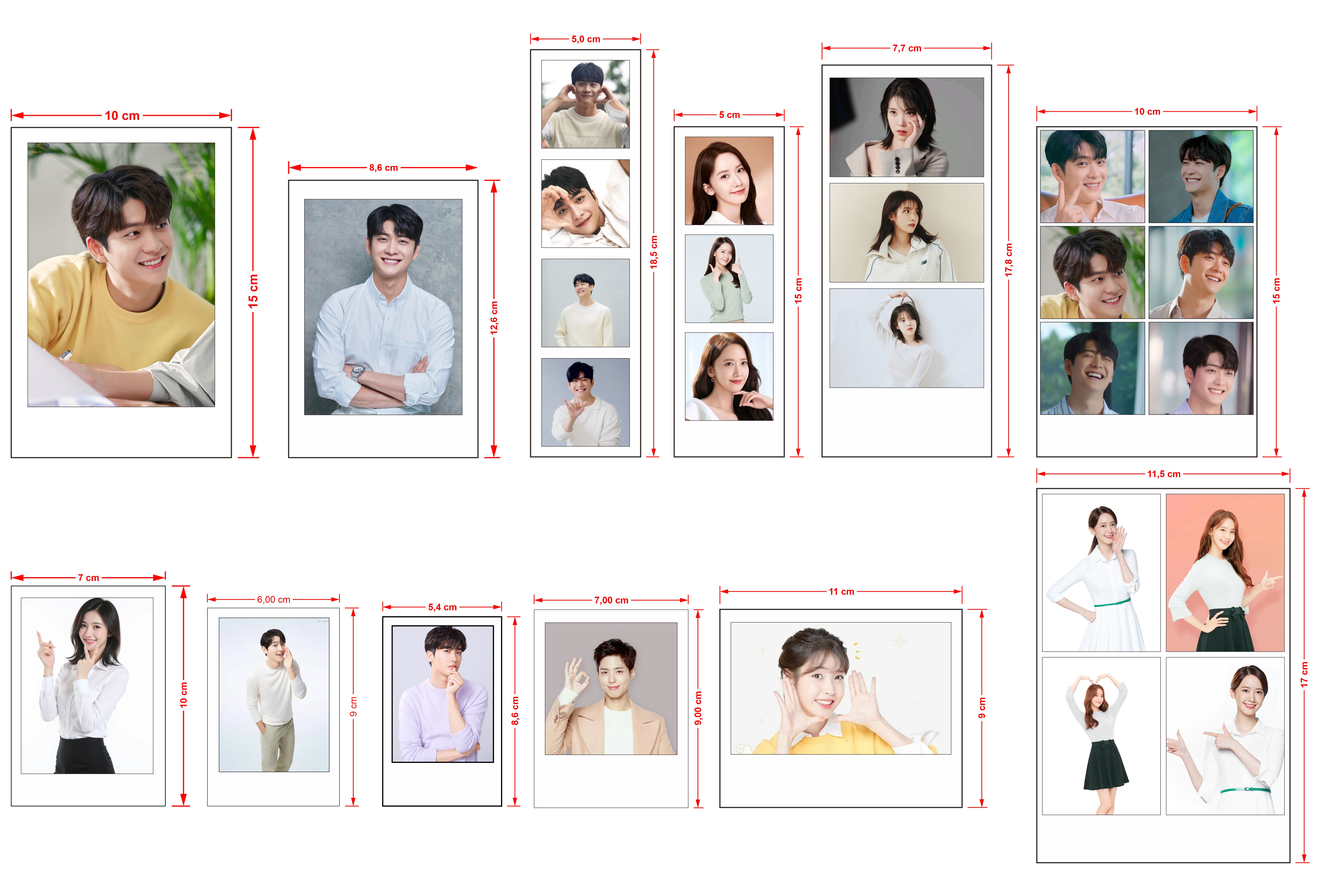 Jasa Cetak Polaroid Custom: Katalog Layout & Ukuran Lengkap (Siap Pakai)